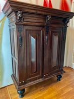 Gave, antieke, houten keeftkast, Antiek en Kunst, Ophalen