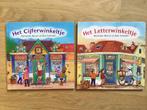 Het letterwinkeltje/ cijfer - Marianne Busser/Ron Schröder., Boeken, Kinderboeken | Kleuters, Ophalen of Verzenden, Zo goed als nieuw