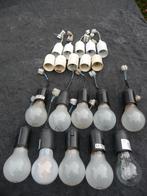 verhuisfittingen, Ophalen of Verzenden, Gebruikt, E27 (groot), Gloeilamp