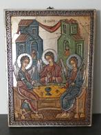 Orthodox Holy Trinity Icon Old Testament Trinity [1658], Antiek en Kunst, Antiek | Religie, Ophalen