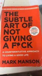 Subtle art of not giving a fuck, Ophalen of Verzenden, Gelezen, Mark Manson