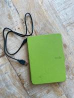 Kindle E-reader met Groene Hoes, Computers en Software, E-readers, Gebruikt, 6 inch of minder, Ophalen of Verzenden, 4 GB of minder