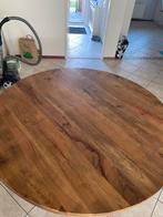 Ronde eettafel. Let op! Afhalen in Almere., Huis en Inrichting, Tafels | Eettafels, Ophalen, 100 tot 150 cm, Rond, Zo goed als nieuw