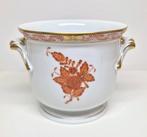 Herend cachepot Apponyi orange decor, Hongarije 20e eeuw., Antiek en Kunst, Ophalen of Verzenden
