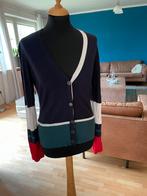 Claudia Sträter dun vest maat 40 blauw groen rood beige, Maat 38/40 (M), Blauw, Ophalen of Verzenden, Zo goed als nieuw