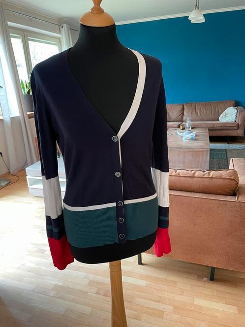 Claudia Sträter dun vest maat 40 blauw groen rood beige, Kleding | Dames, Truien en Vesten, Zo goed als nieuw, Maat 38/40 (M)