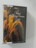 CASSETTE AUDIO TAPE / VARIOUS - FESTIVAL DE MUSIQUE CLASSIQU, Gebruikt, 1 bandje, Ophalen of Verzenden, Origineel