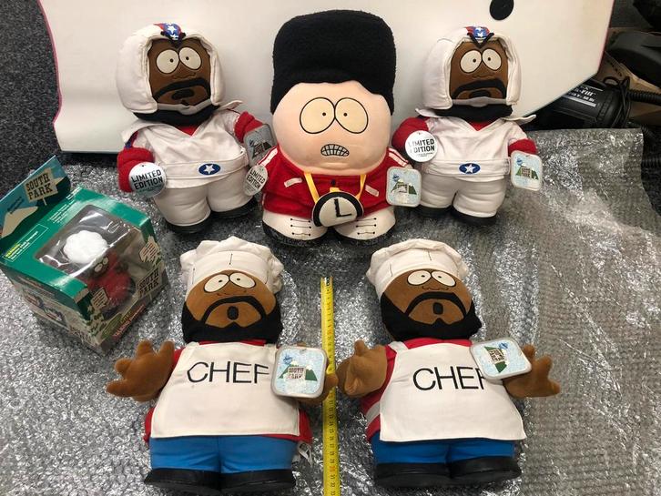 South Park Knuffels Limited Edition 1998 etc., Verzamelen, Speelgoed, Nieuw, Ophalen of Verzenden