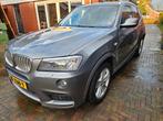 BMW X3 3.0 D Xdrive 30D AUT M-sport Pakket 2012 Grijs, Auto's, Automaat, Leder, Bruin, Diesel