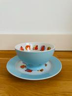 Leuke Kom en Bord - soep - salade - Jan Jans & de kinderen, Huis en Inrichting, Keuken | Servies, Verzenden, Zo goed als nieuw