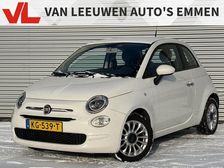 Fiat 500 0.9 TwinAir Turbo Popstar | Nieuw Binnen! | Automaa, Auto's, Fiat, Bedrijf, Te koop, ABS, Airbags, Airconditioning, Alarm