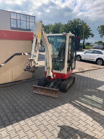Minikraan Takeuchi TB216 minigraver en TB219 beschikbaar voor biedingen