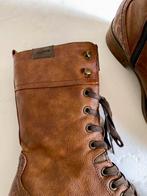 J549 Mustang: maat 39 lage laarsjes boots laarzen bruin, Kleding | Dames, Schoenen, Bruin, Ophalen of Verzenden, Zo goed als nieuw