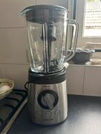Philips problender RVS en glazen kan easy clean, Ophalen, Zo goed als nieuw, Blender