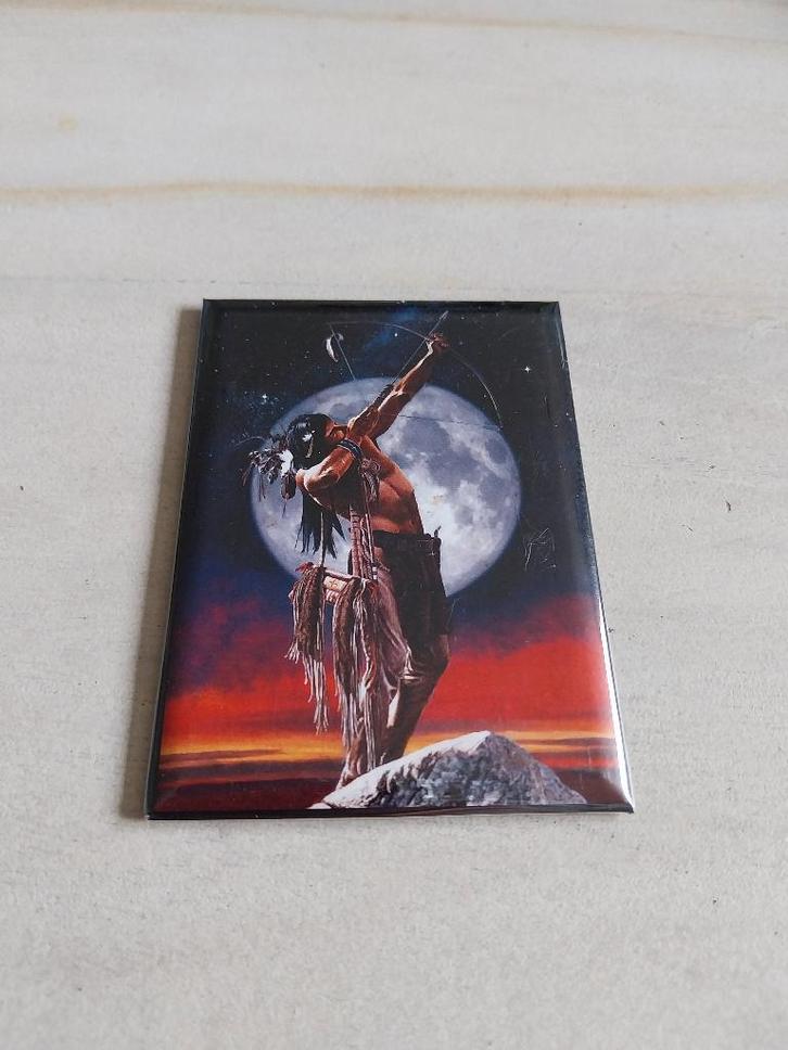 Magneet met Indiaan NIEUW, Verzamelen, Overige Verzamelen, Nieuw, Ophalen of Verzenden