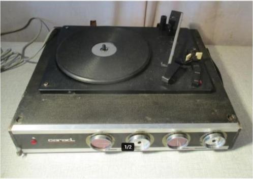 Oude Platenspeler - Carad Stereophonic, Audio, Tv en Foto, Platenspelers, Gebruikt, Platenspeler, Overige merken, Ophalen of Verzenden