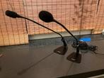 Shure CVG18 Tafelmicrofoons (2x), Ophalen of Verzenden, Gebruikt, Overige typen