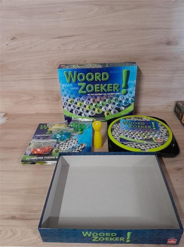 woordzoeker! [s1051], Hobby en Vrije tijd, Gezelschapsspellen | Bordspellen, Zo goed als nieuw, Ophalen of Verzenden