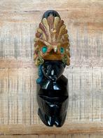 Obsidiaan Azteken Beeldje, Ophalen of Verzenden