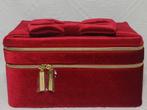 Estee Lauder Beautycase Rood Fluweel, Verzenden, Nieuw, Rood