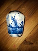 Delfts Blauw lepelvaasje, Antiek en Kunst, Ophalen of Verzenden