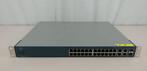 24-Port Internet Switch met PoE (Cisco ESW-520-24P-K9), Computers en Software, Netwerk switches, Ophalen, Zo goed als nieuw