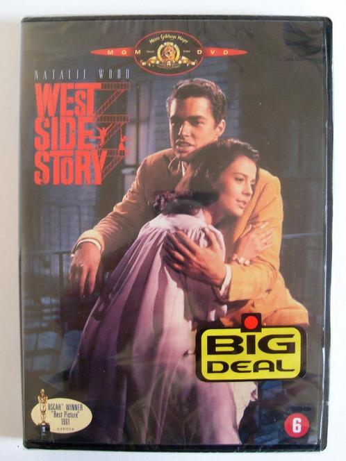West Side Story (originele dvd) NIEUW !!!, Cd's en Dvd's, Dvd's | Drama, Nieuw in verpakking, Drama, Vanaf 6 jaar, Ophalen of Verzenden