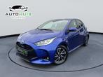 Toyota Yaris 1.5 Hybrid Premium Apple Carplay Stoelverwarmin, Stof, Gebruikt, Blauw, 1490 cc