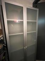 Grijze Billy kast met deuren, Huis en Inrichting, Kasten | Roldeurkasten en Archiefkasten, Ophalen, Gebruikt, 200 cm of meer, 50 tot 100 cm