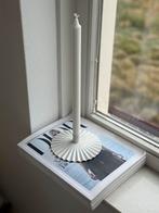 Witte kandelaar Ikea, Huis en Inrichting, Woonaccessoires | Kandelaars en Kaarsen, Ophalen, Overige materialen, Zo goed als nieuw