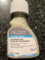 Aquarel Maskeervloeistof Winsor & Newton 75ml, Ophalen of Verzenden, Nieuw, Waterverf