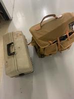 Vis gerij in koffer en tas vol ass en molens en +_11 hengels, Watersport en Boten, Hengelsport | Algemeen, Ophalen, Gebruikt, Molen