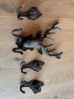 Ijzeren kleerhaakjes, Ophalen, Zo goed als nieuw, Metaal, Minder dan 25 cm