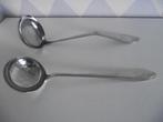 2 Gero zilmeta 718 puntfilet soep lepel 32 cm 1931-1985 p st, Antiek en Kunst, Antiek | Bestek, Ophalen of Verzenden