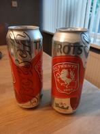 Te koop 2 x Grolsch (kamp.FC Twente 2010 ) en dvd '08 - 09, Verzamelen, Biermerken, Ophalen, Zo goed als nieuw, Grolsch