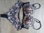 Hunkemöller lingerie setje, bh maat 80 C, slip L, Hunkemöller, Ophalen of Verzenden, Overige kleuren, BH