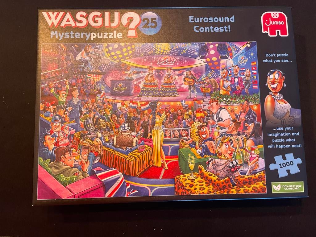 Wasgij Mystery 25 Eurosound Contest Puzzel, Ophalen of Verzenden, 500 t/m 1500 stukjes, Zo goed als nieuw, Legpuzzel