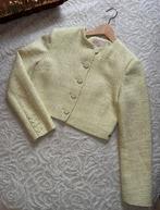 Josh v REMI cropped fitted blazer met lurex pistachio maat s, Ophalen of Verzenden, Zo goed als nieuw, Jasje, Maat 36 (S)