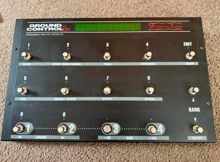 Voodoo Lab Ground Control, Muziek en Instrumenten, Effecten, Zo goed als nieuw, Multi-effect, Ophalen of Verzenden