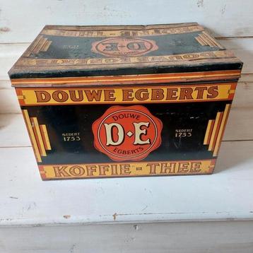 DE blik Douwe Egberts €30,00 zie omschrijving  beschikbaar voor biedingen