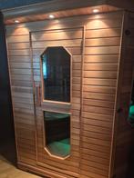 3 persoons infraroodsauna (hoekcabine), Sport en Fitness, Sauna, Ophalen, Zo goed als nieuw, Infrarood, Complete sauna