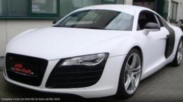 4 Liter Matt Wit 2k Auto Lak RAL 9010 beschikbaar voor biedingen
