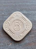 5 cent 1933 Wilhelmina, Postzegels en Munten, Munten | Nederland, Ophalen of Verzenden, Koningin Wilhelmina, 5 cent