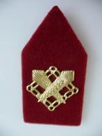 oud kraag embleem - REGIMENT INTENDANCE TROEPEN op epaulette, Embleem of Badge, Nederland, Ophalen of Verzenden, Landmacht