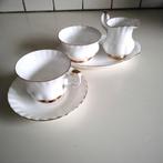 Royal albert Val d'Or  roomstel en 2 heren kop en schotels, Huis en Inrichting, Keuken | Servies, Ophalen of Verzenden, Zo goed als nieuw