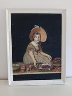 Schilderij portret vrouw, Antiek en Kunst, Kunst | Schilderijen | Klassiek, Ophalen of Verzenden