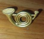Jagers embleem pre 1940, Ophalen of Verzenden, Landmacht, Nederland, Embleem of Badge