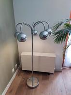 Verchroomde Spider Lamp met 5 Bollen, Ophalen, Gebruikt, Metaal, 150 tot 200 cm