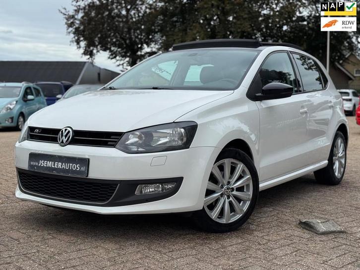Volkswagen Polo 1.2 STYLE PANORAMA DAK AIRCO STOELVERW. 5DEU, Auto's, Volkswagen, Bedrijf, Te koop, Polo, ABS, Airbags, Airconditioning