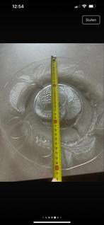 Iittala design Glazen borden met Bloemmotief, Ophalen of Verzenden, Gebruikt, Glas